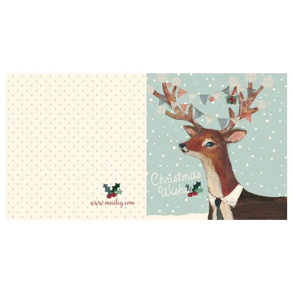 Maileg Reindeer Christmas card