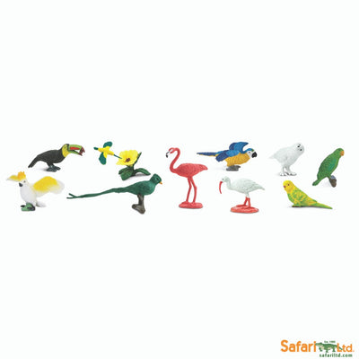 Montessori Exotic birds toob toys