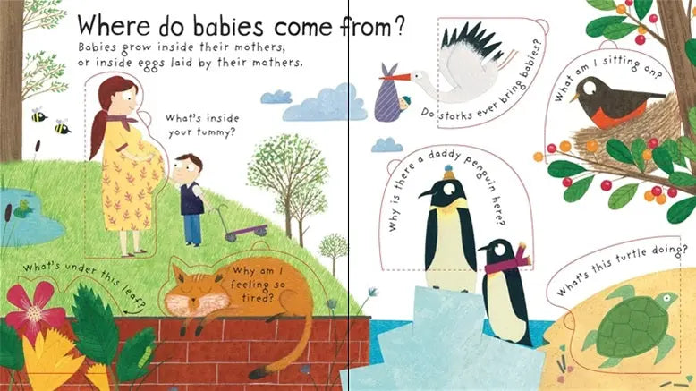 Children book about babies