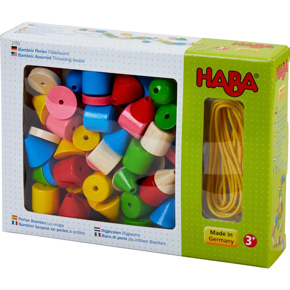 Haba Bambini Assorted Threading Beads