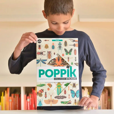 Poppik Discovery Sticker Poster - Insects