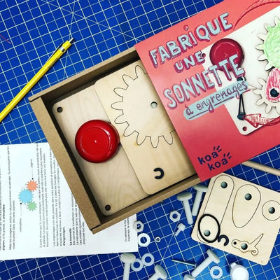 Koa Koa Build A Hand Crank Doorbell for children