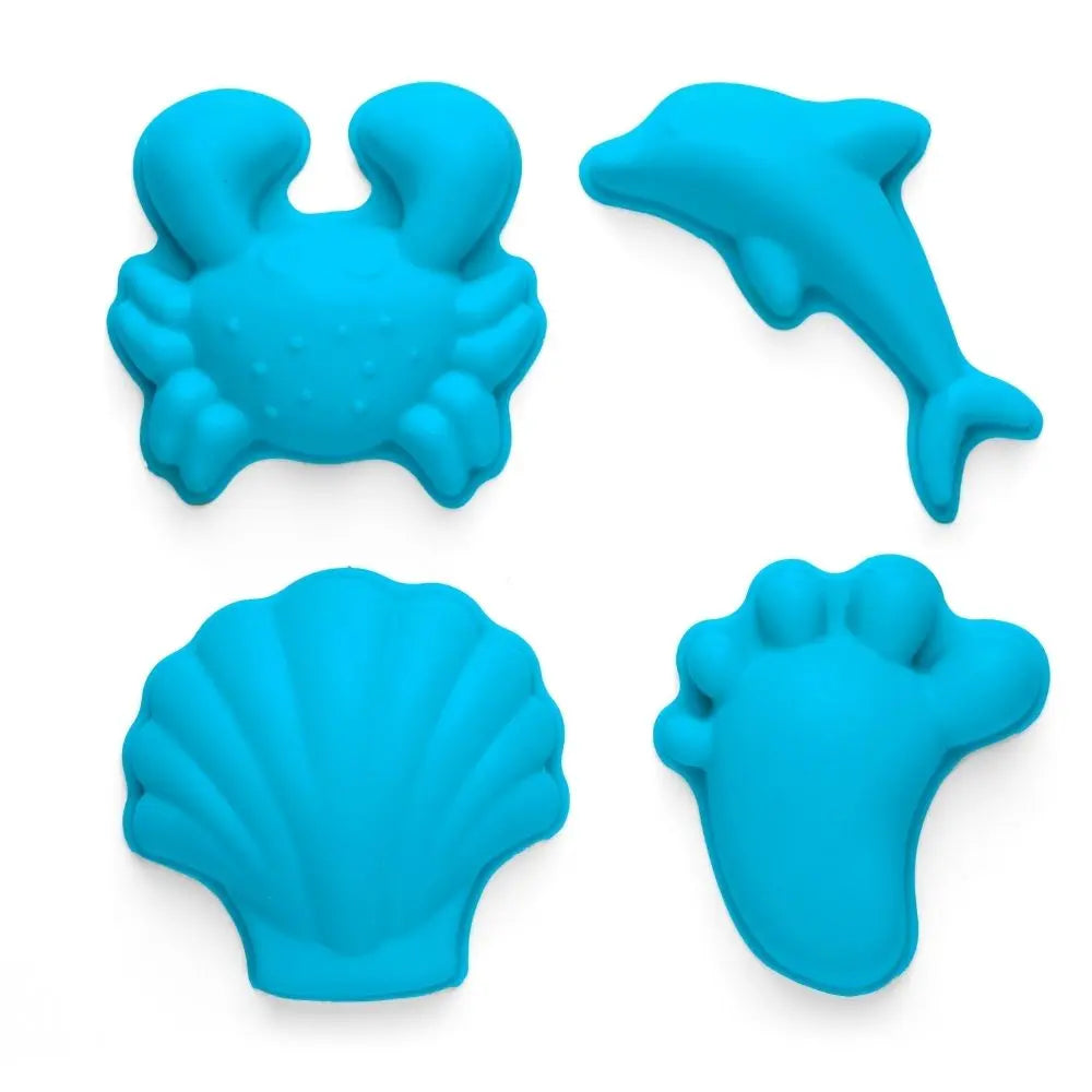 Scrunch Sand Moulds - Footprint Set in Blue Sky