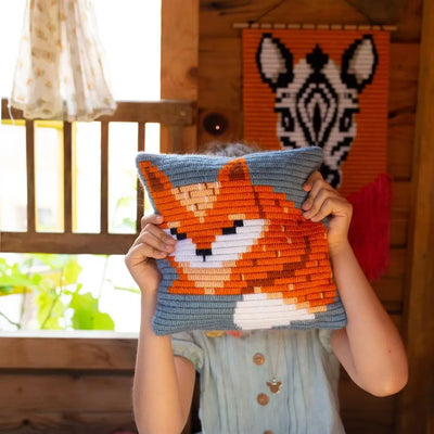 Sozo Pillow Needlepoint Kit - Fox