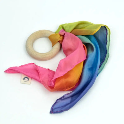 Sarah's Silks Rainbow Teether