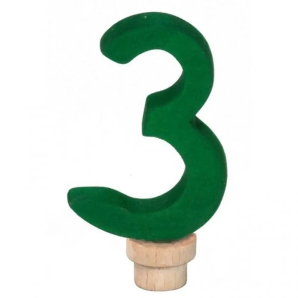 Decorative Number for Celebration Ring - 3