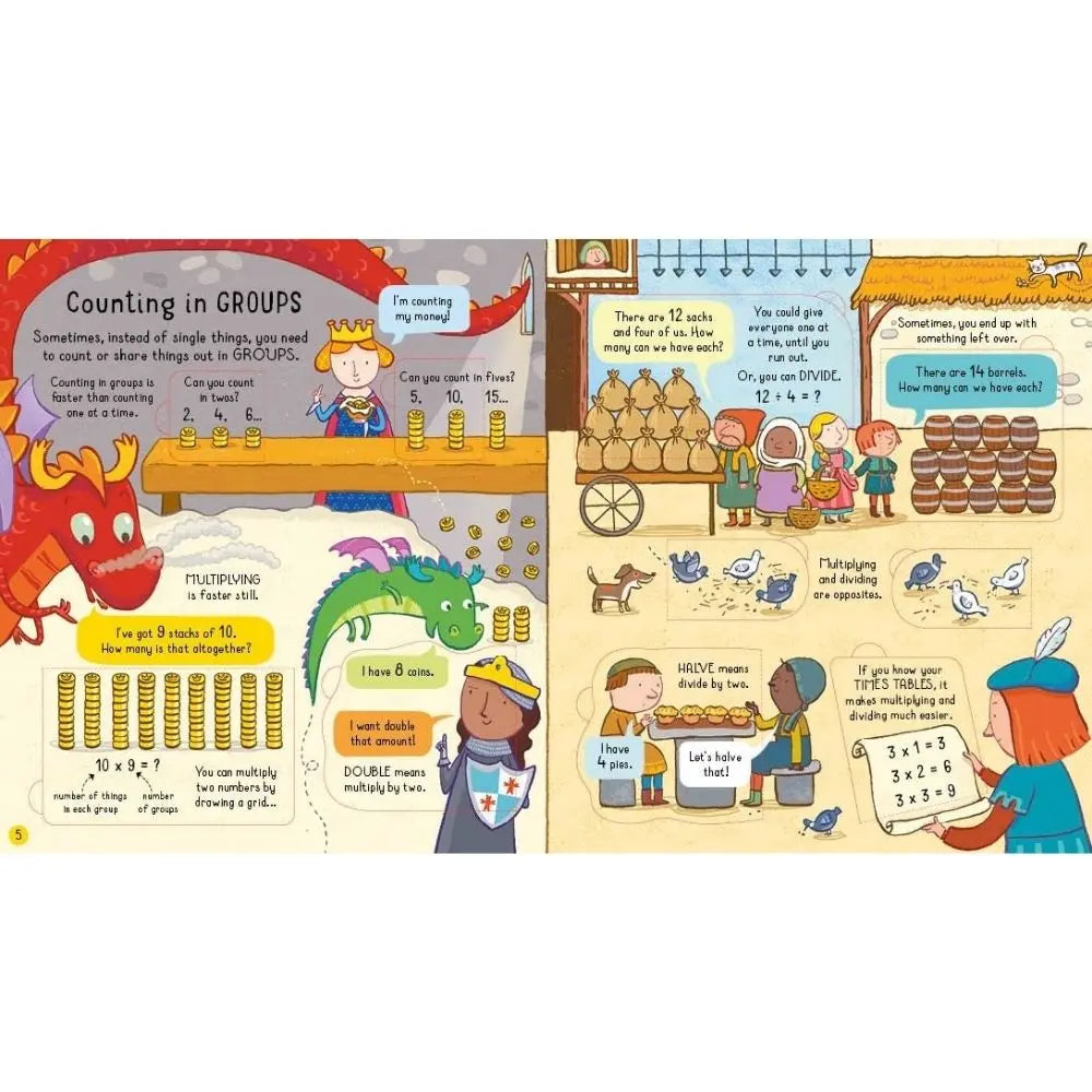 Usborne Look Inside Maths โ Beesybox