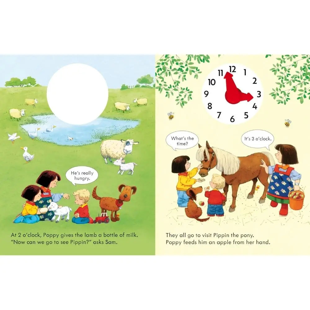 Usborne Poppy and Sam's Telling the Time Book