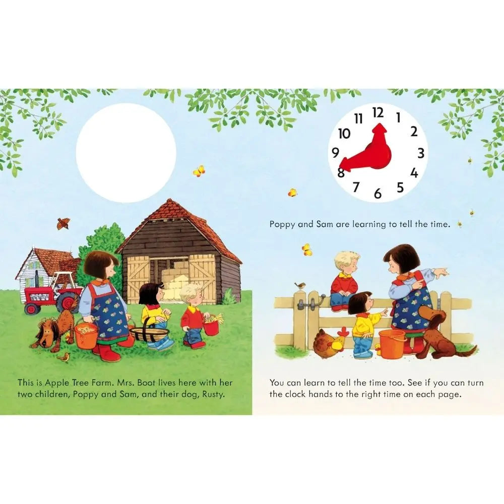 Usborne Poppy and Sam's Telling the Time Book