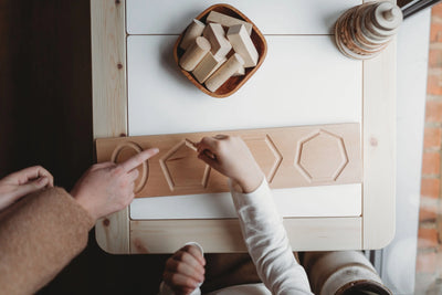 Montessori wooden tracing boards