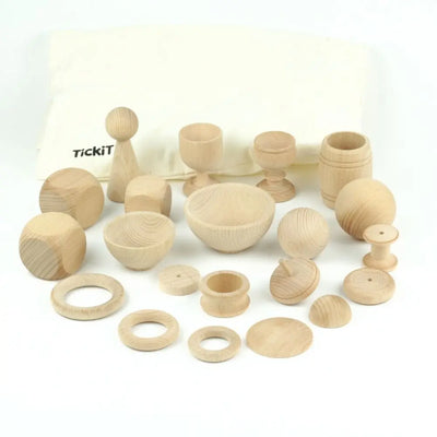 TickiT Heuristic Play - Wooden Basic Set