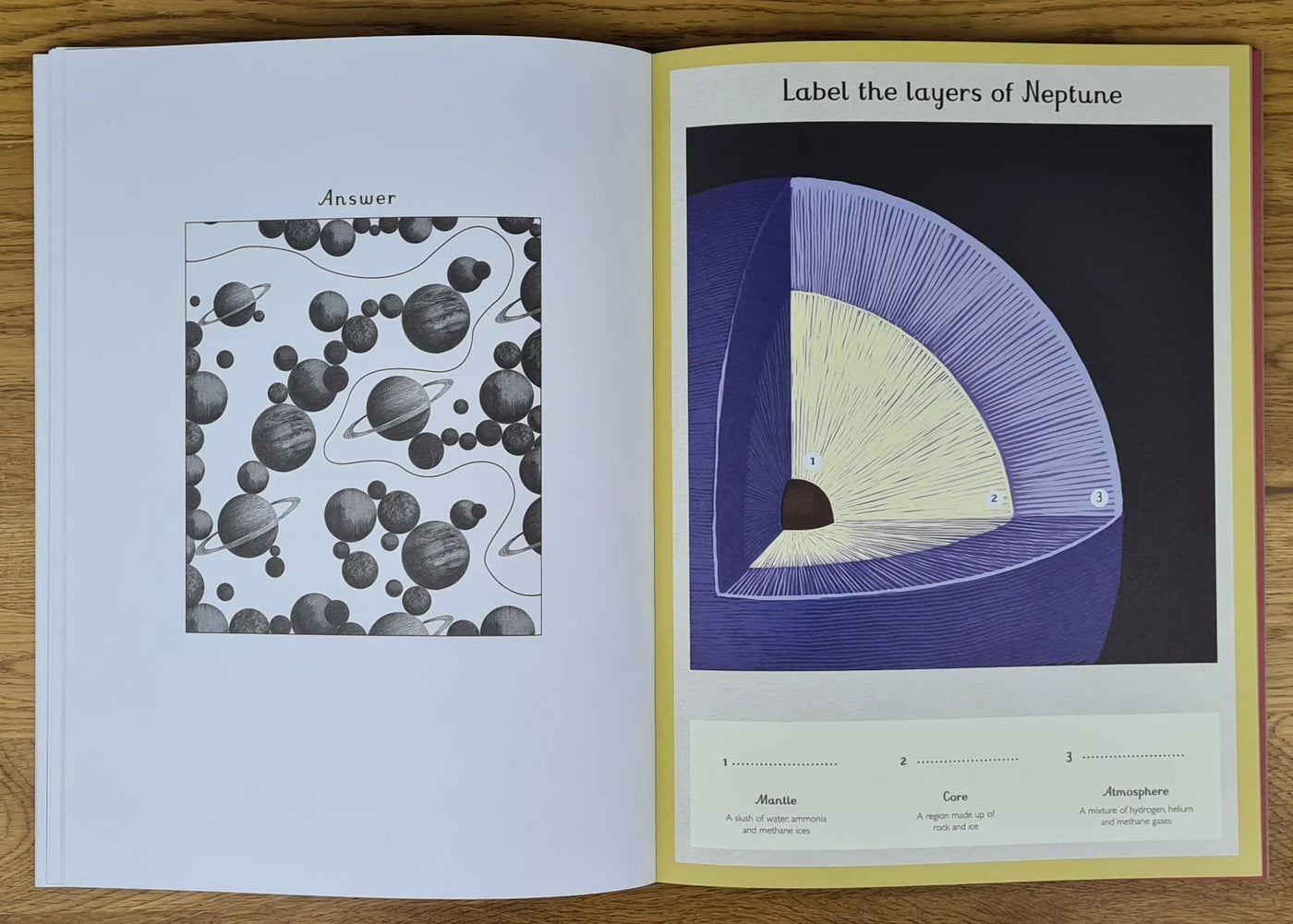 Planetarium activity book