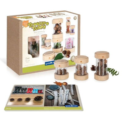 Guidecraft Treasure Tubes  Clear
