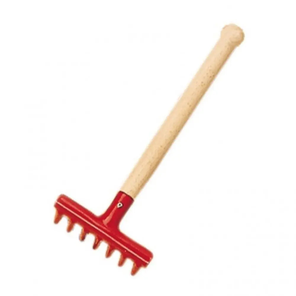 Glückskäfer Metal Rake - Red, 26 cm