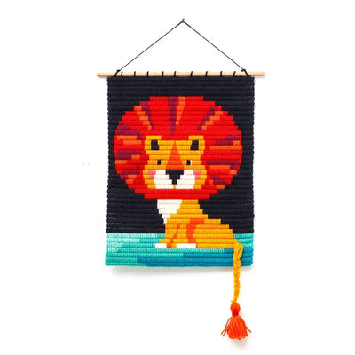 Sozo Wall Art Embroidery Kit - Lion