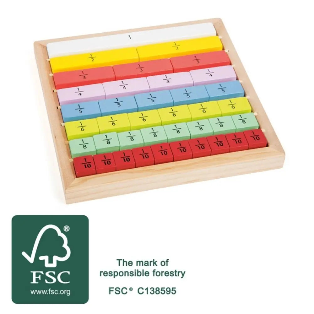 Small Foot Fractions Game