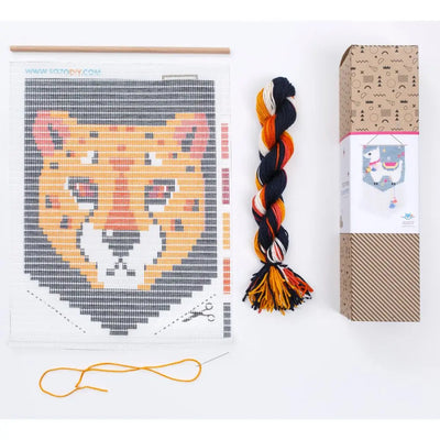 Sozo Wall Art Embroidery Kit - Cheetah