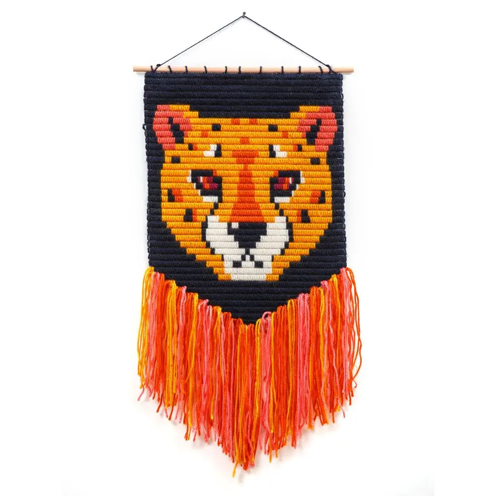 Sozo Wall Art Embroidery Kit - Cheetah