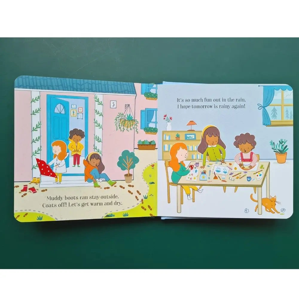 Usborne Little Board Books: The Rainy Day