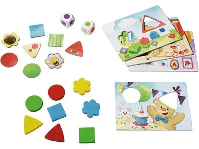 Haba board game Teddy's colours and shapes