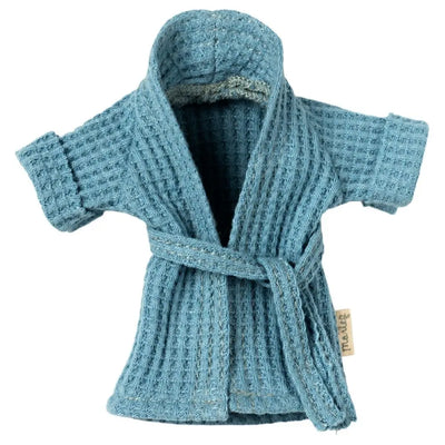 Maileg Dusty Blue Bathrobe for Mum/Dad Mouse