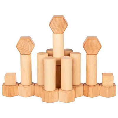 Goki Building blocks refined with walnut oil