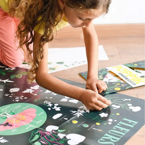 Poppik Discovery Sticker Poster - Botanic