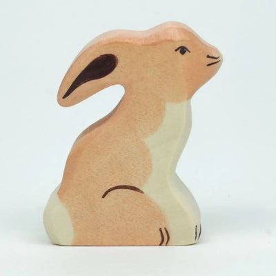 Holztiger Sitting Hare wooden toy