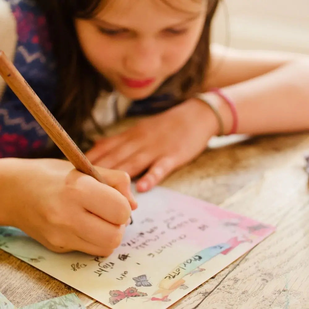 Waldorf Family Summer Note Paper Set