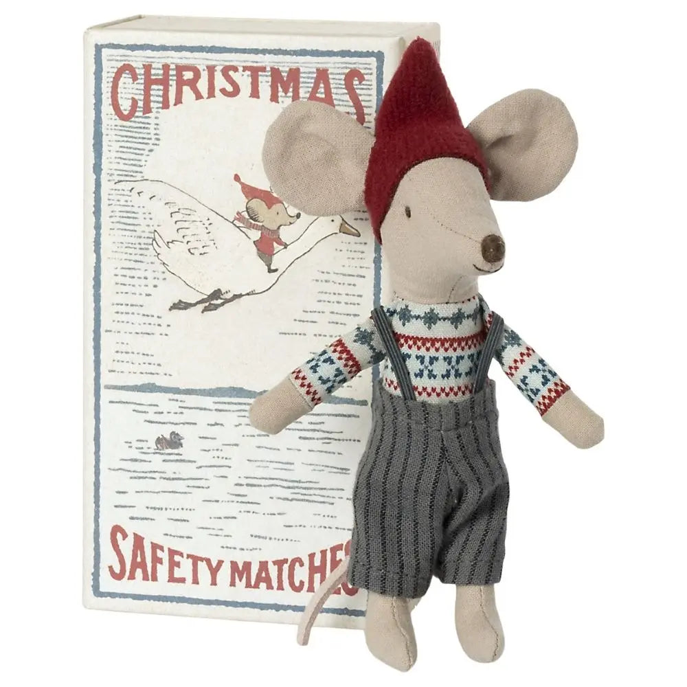 Maileg Christmas Mouse In A Box - Big Brother