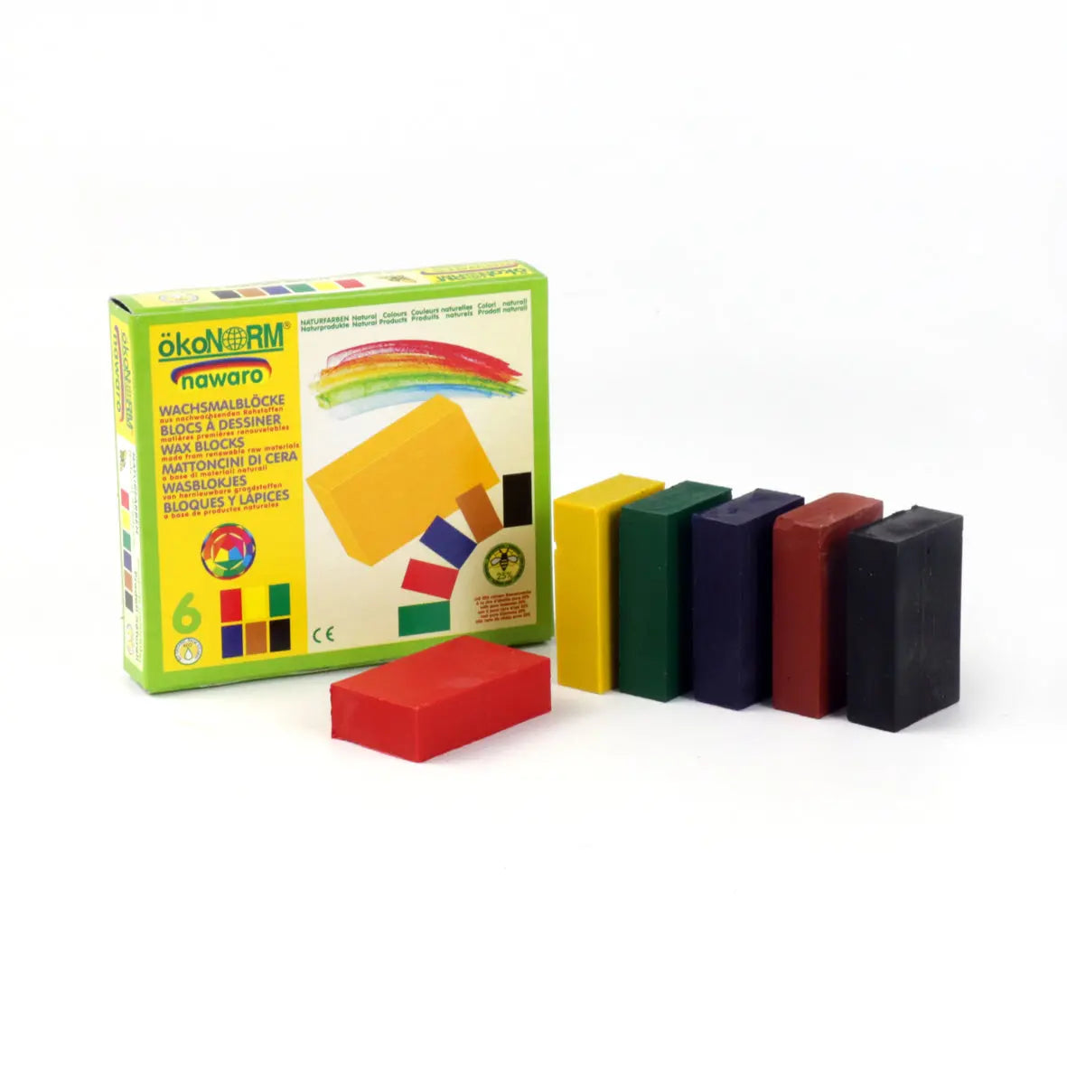 OkoNorm Beeswax crayon blocks