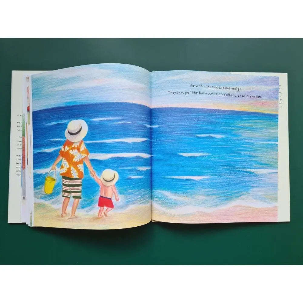 Grandpa Across the Ocean book for children