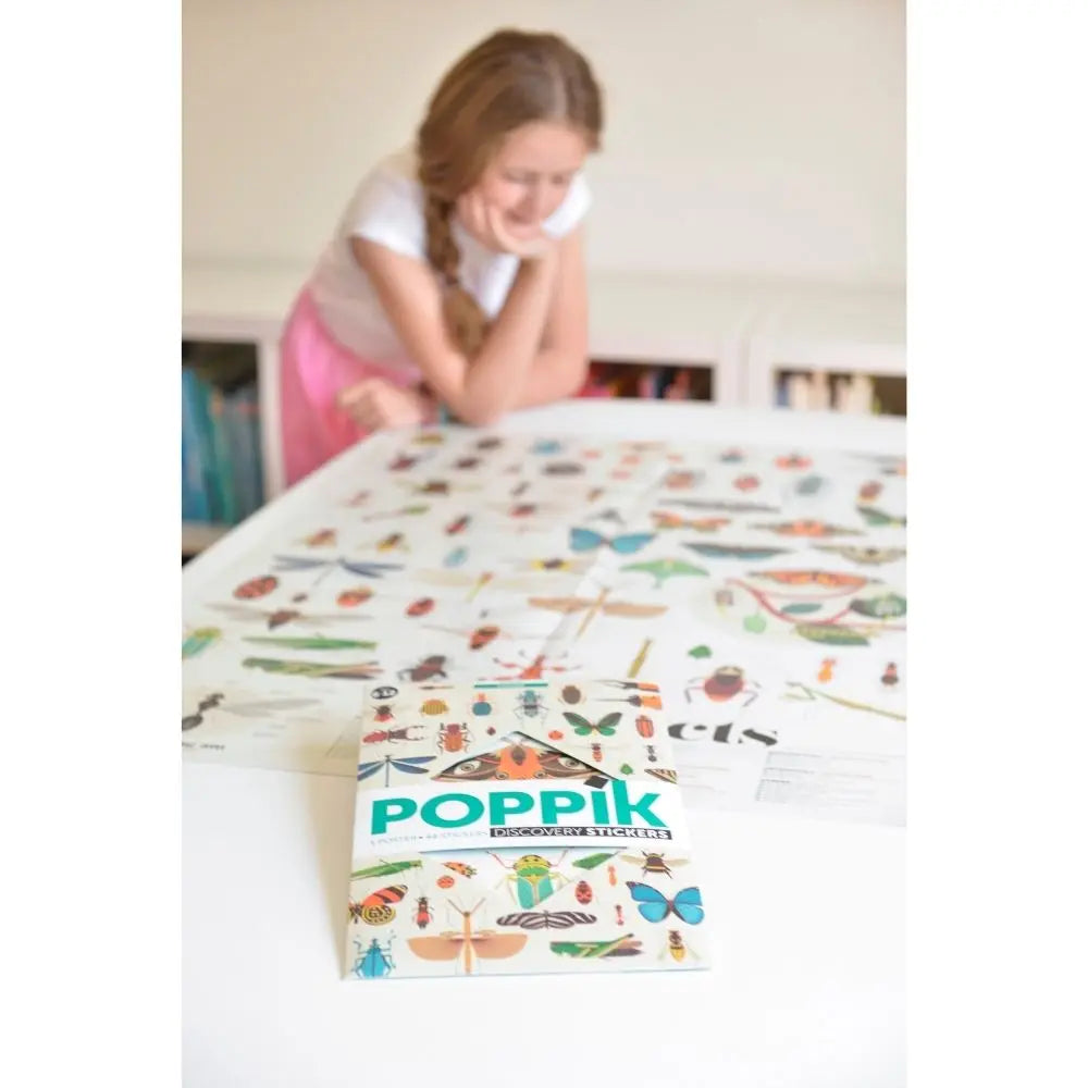 Poppik Discovery Sticker Poster - Insects