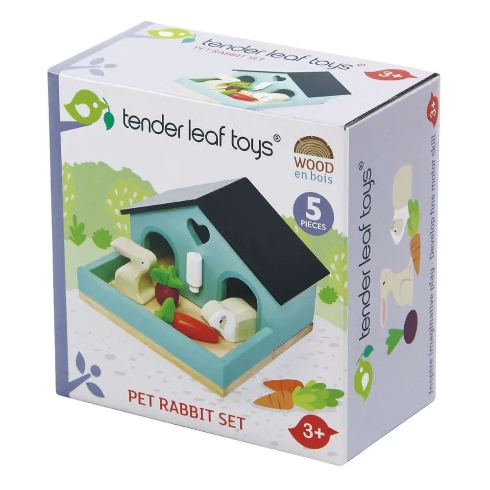 Tender Leaf Toys Pet Rabbit Set 