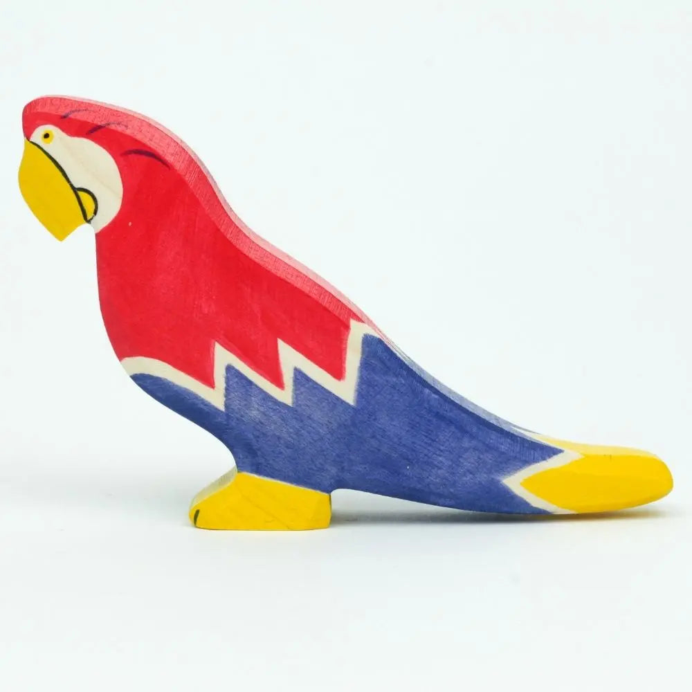 Holztiger Parrot wooden toy