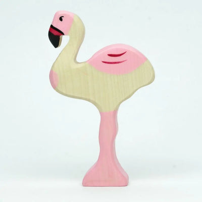 Holztiger flamingo wooden toy