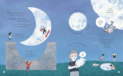 Children book about the moon
