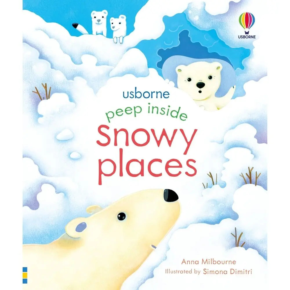 Usborne Peep Inside Snowy Places