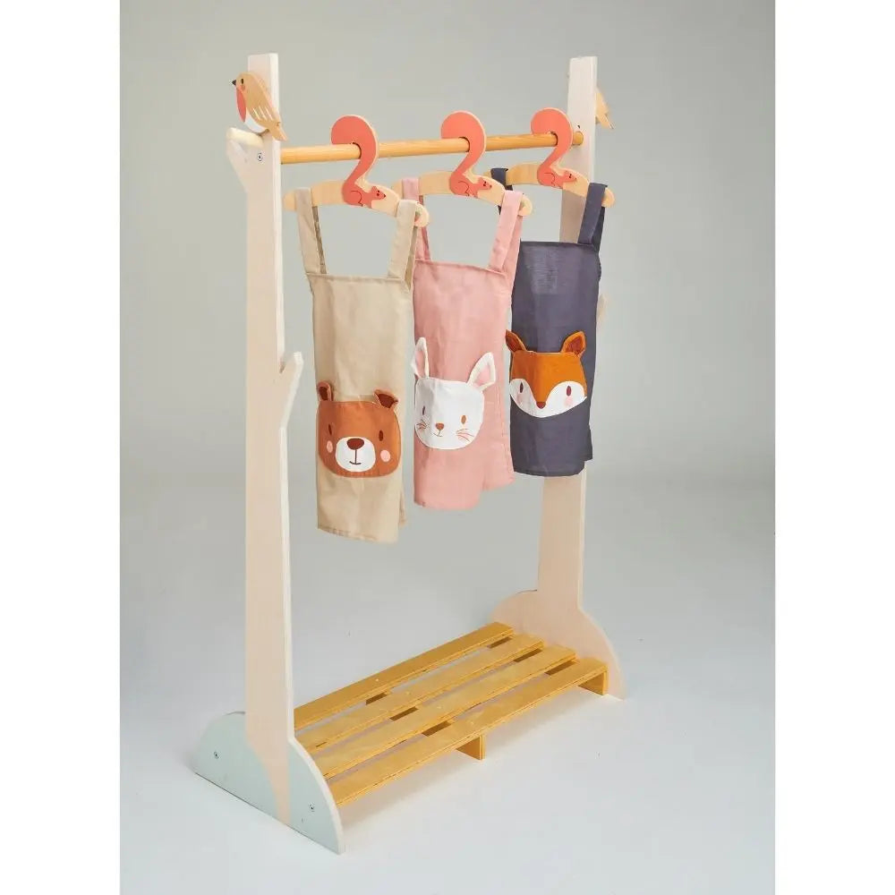 ThreadBear Linen Apron - Bear