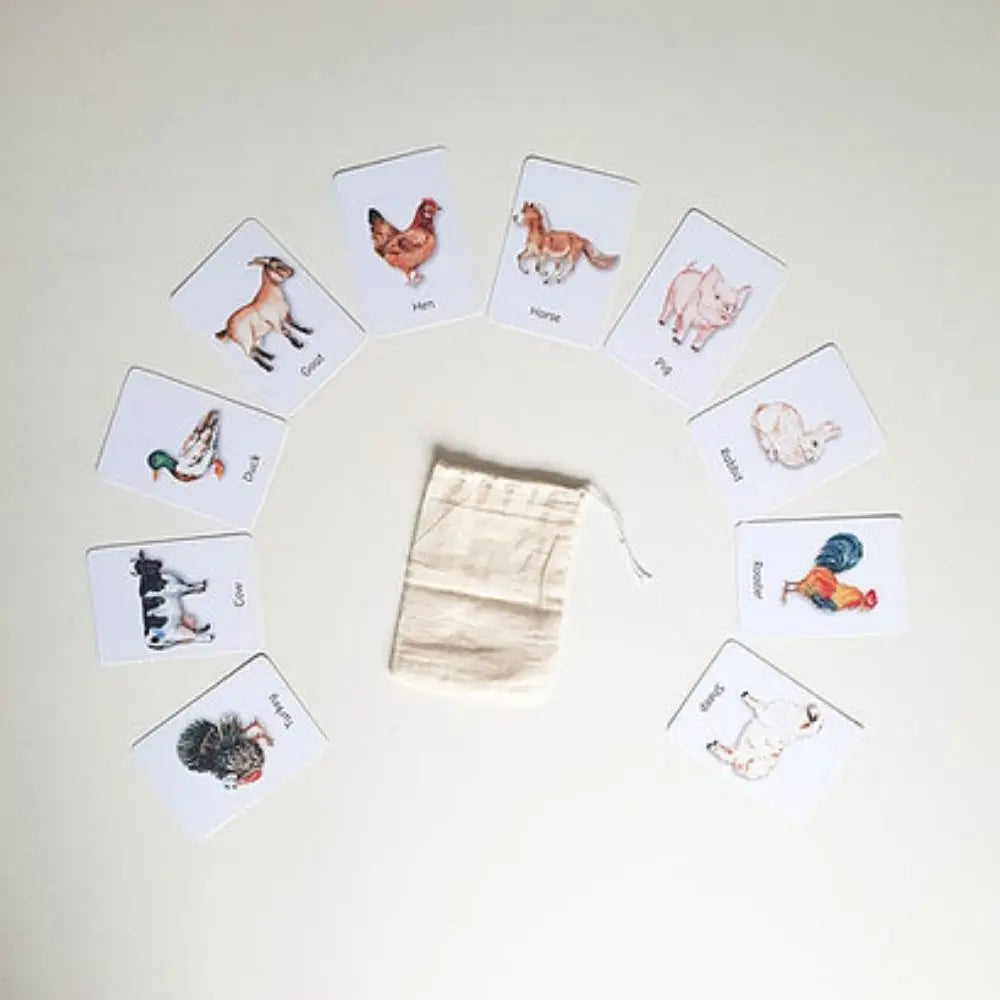 Farmyard Footprints Flashcards