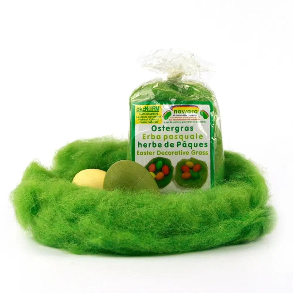 OekoNorm Easter Grass - 20g Plant-Dyed Wool 