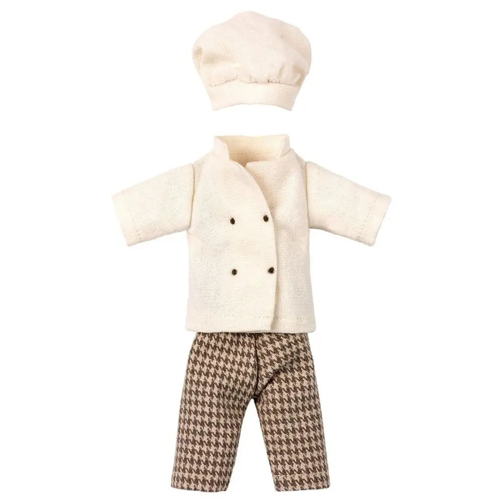 Maileg Chef Clothes For Mother/Father Mouse