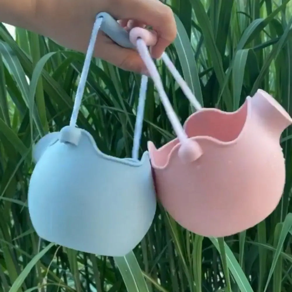 Scrunch Watering Can - Duck Egg Blue