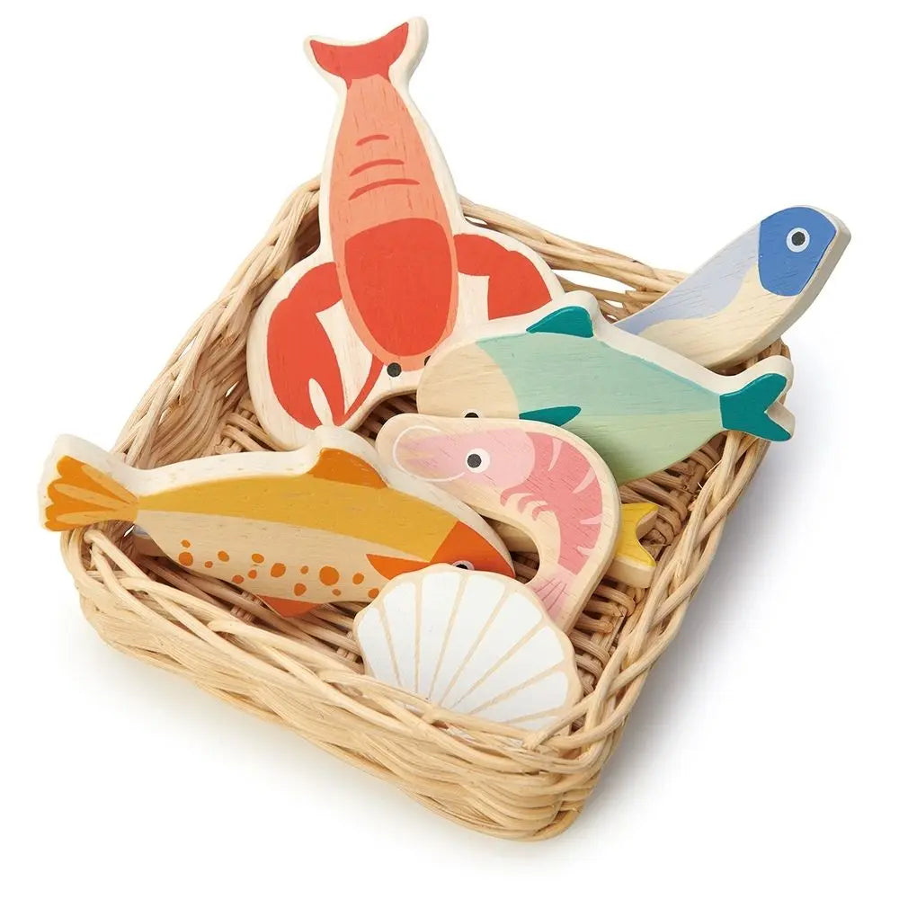 Tender Leaf Toys Seafood Basket