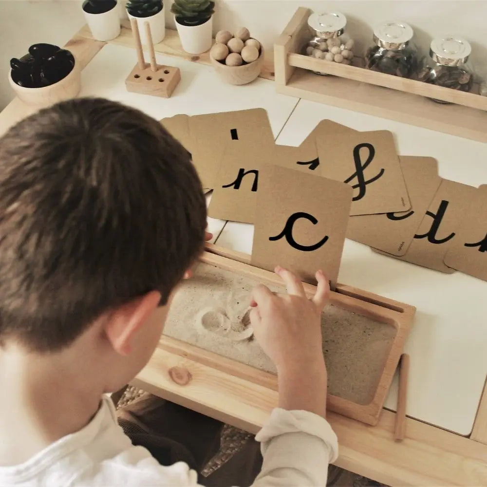 Coach In Cursive Coach House Cursive Alphabet Flashcards – Beesybox
