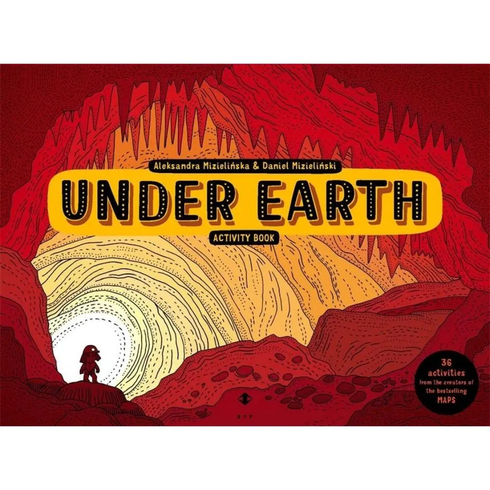 Under Earth Activity Book for children