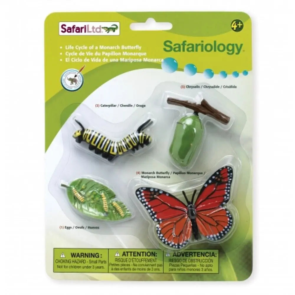 Safari Ltd Life cycle of a monarch butterly
