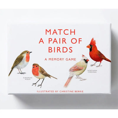 Match a pair of birds memory game