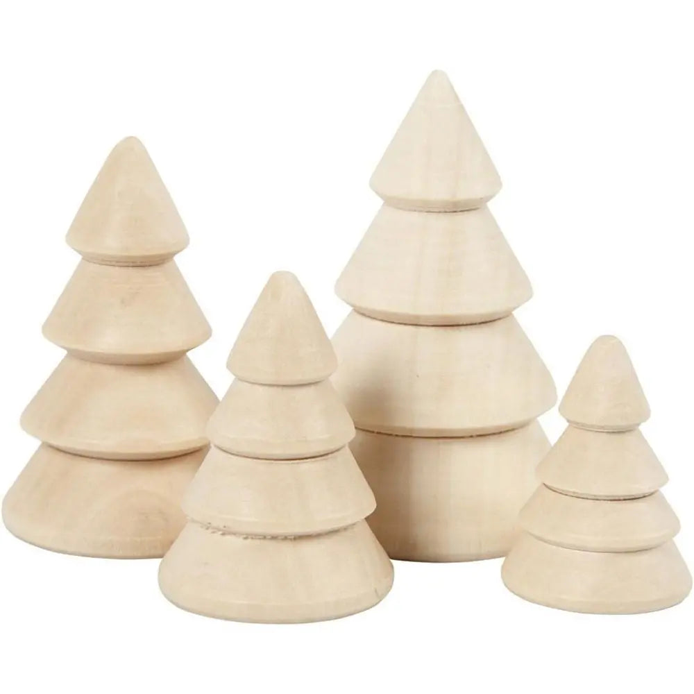 Wooden Christmas Trees