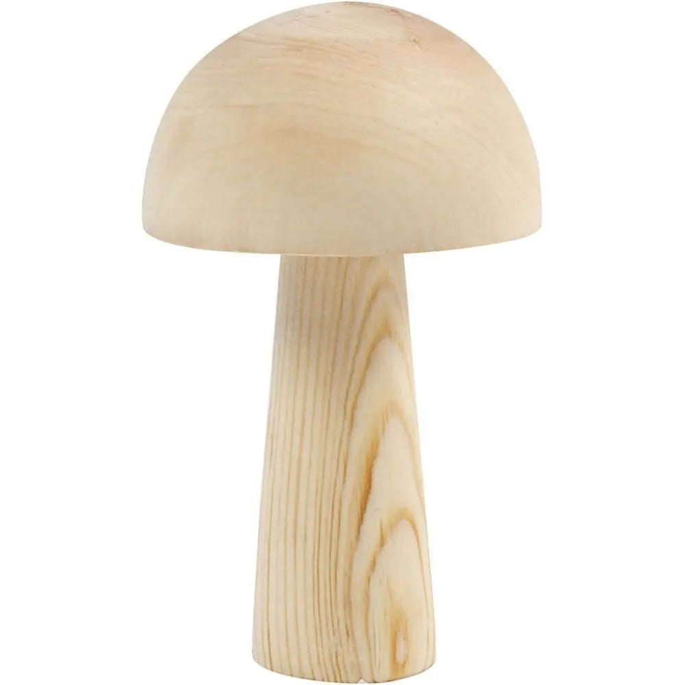 Large wooden mushroon